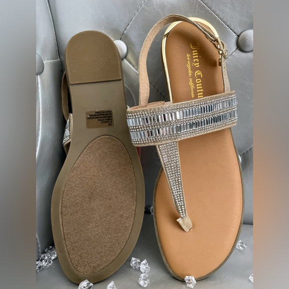 NEW!! JUICY COUTURE SANDALS!! - Picture 3 of 4